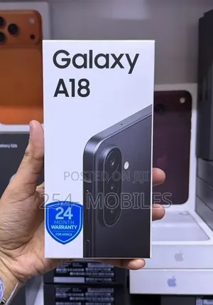 New Samsung Galaxy A18 128 GB Black