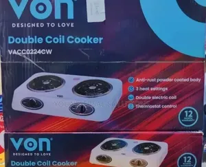 Von Double Coil Electric Cooker