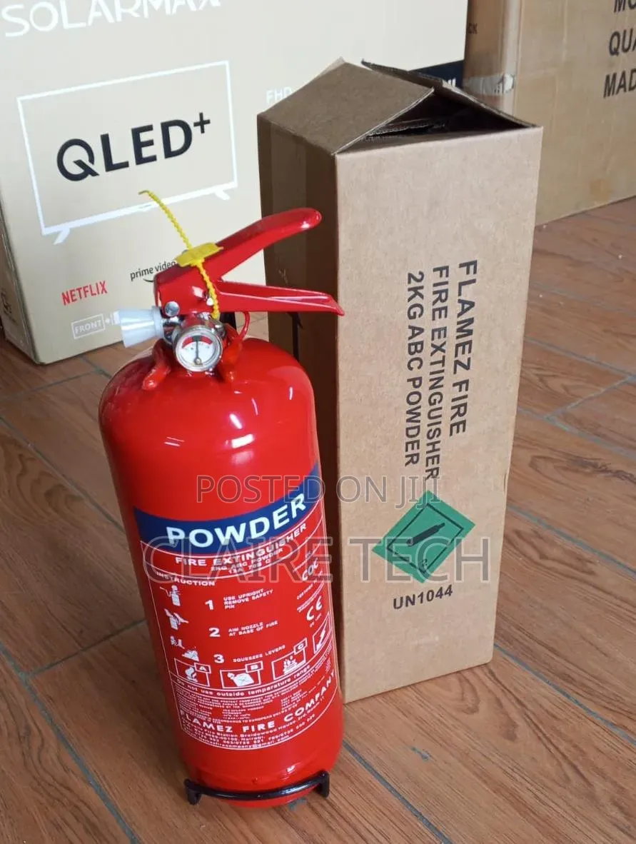 Portable 2KG Fire Extinguisher – Safety First