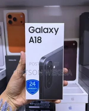 New Samsung Galaxy A18 128 GB Black