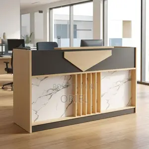 Office Reception Desk : 180CM Business Reception Counter Desk