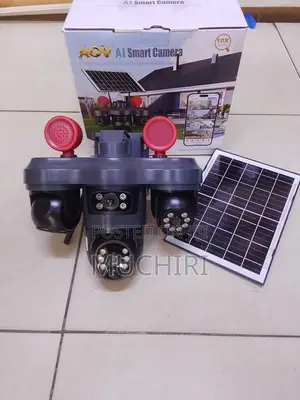 Wireless 4G Solar PTZ Camera With V380 Pro App