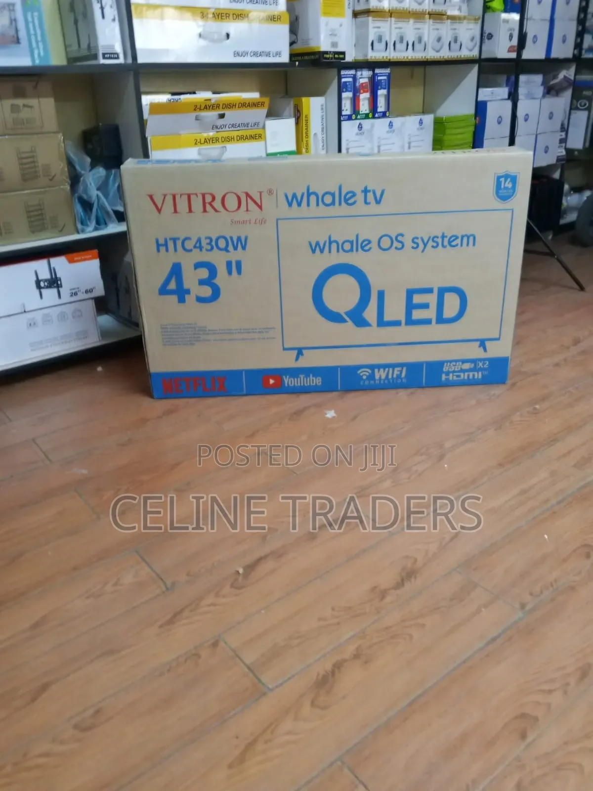 Vitron 43” QLED Whale Television