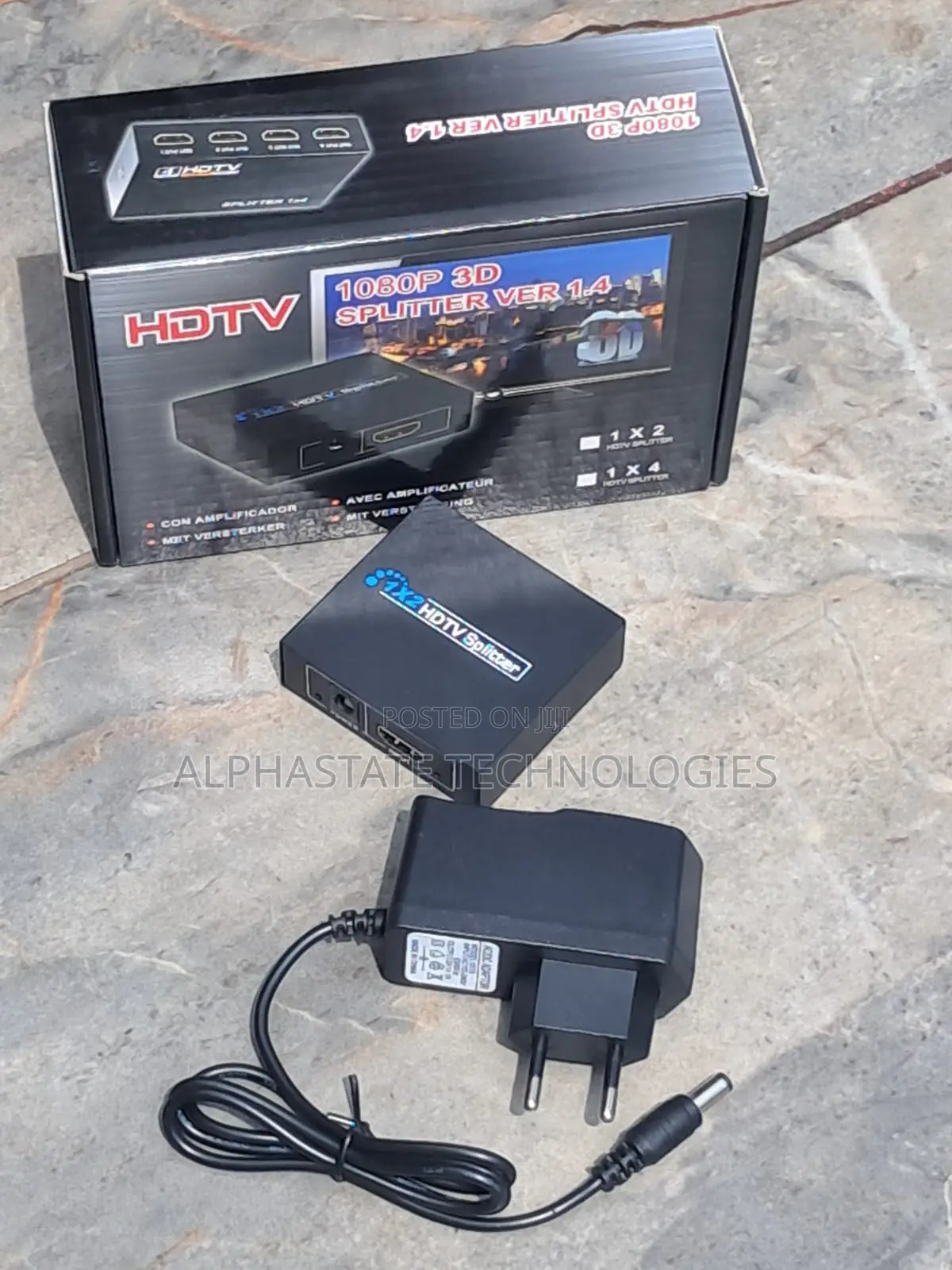 HDMI Splitter 1x2 1080P 3D With Amplifier