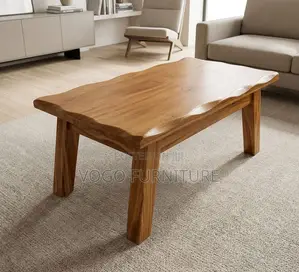 Coffee Table; Stylish Rectangular Wooden Coffee Table