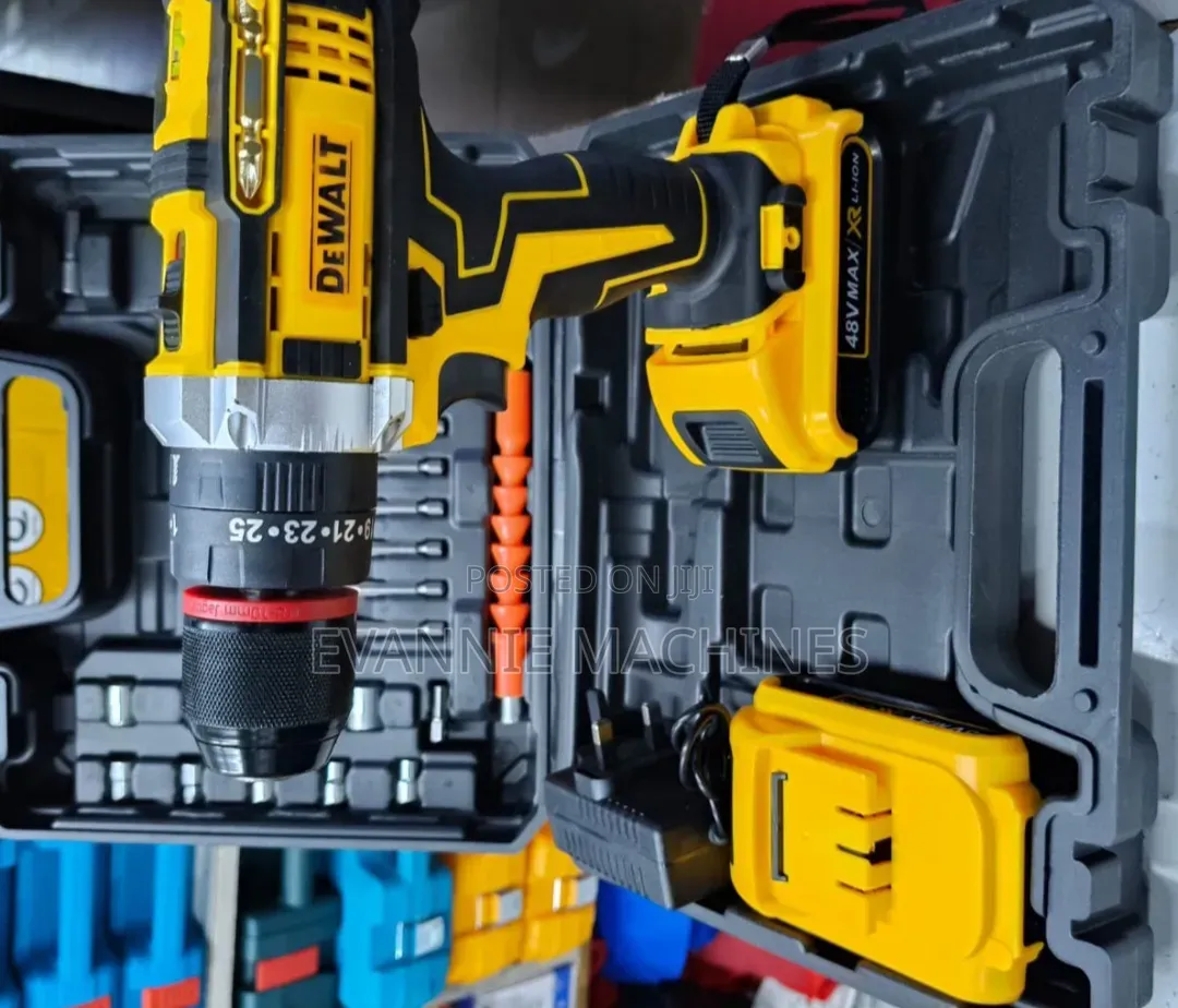 DeWalt 48V Cordless Drill Set