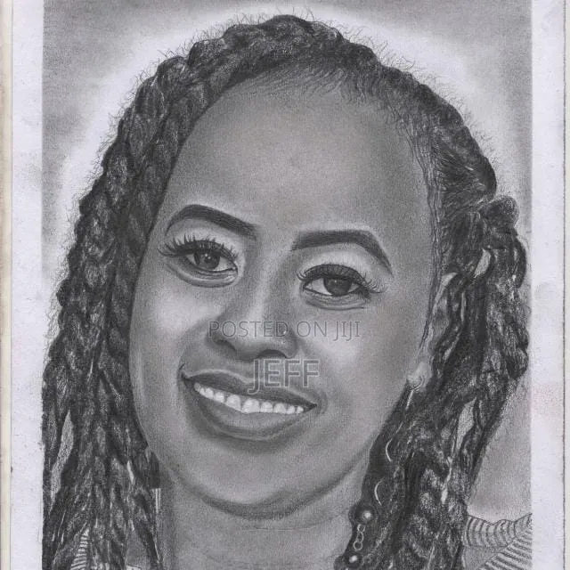 Custom Hand Drawn Pencil Portrait (A4,a3,a2)