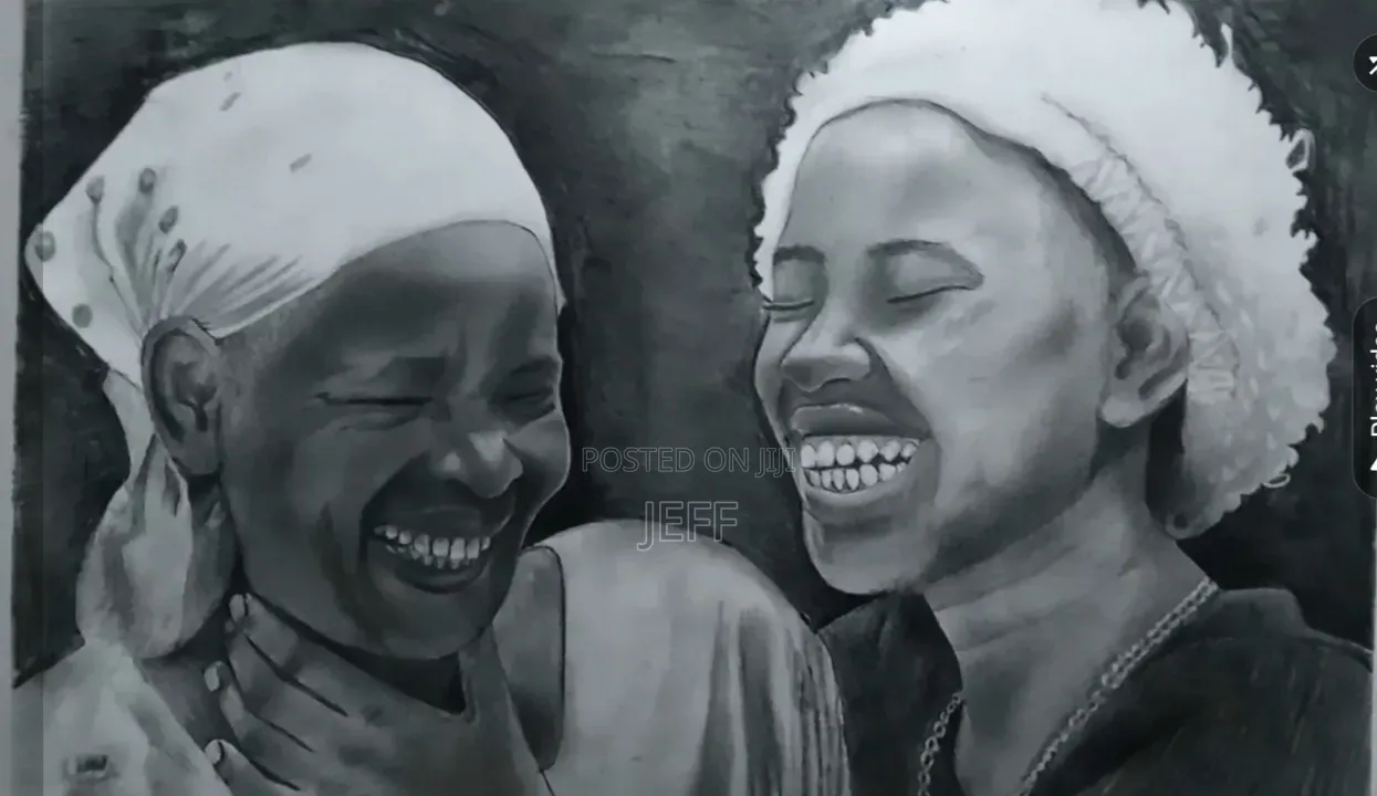 Custom Hand Drawn Pencil Portrait (A4,a3,a2)