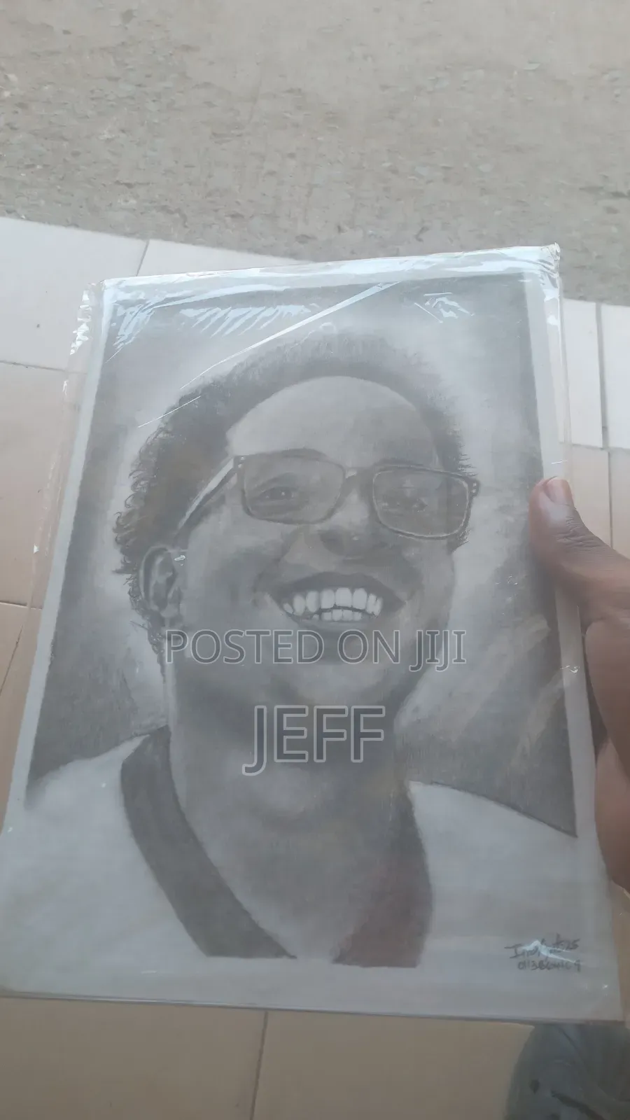 Custom Hand Drawn Pencil Portrait (A4,a3,a2)