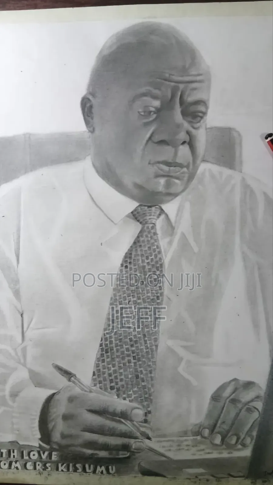 Custom Hand Drawn Pencil Portrait (A4,a3,a2)