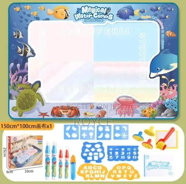 Reusable Water Drawing Mat - thumbnail 5