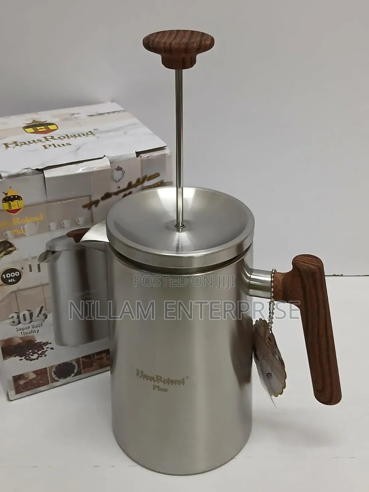 Stainless Steel French Press Coffee Maker