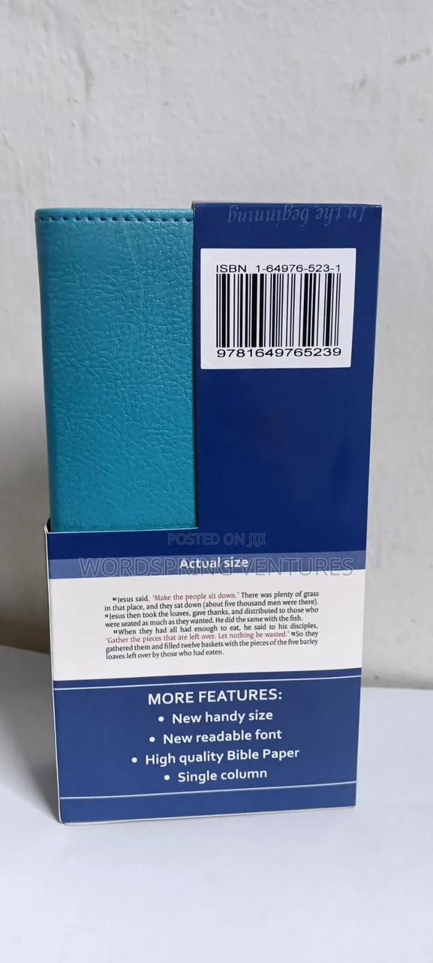 NIV Trimline Bible Blue - thumbnail 2