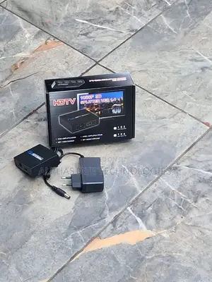 HDMI Splitter Box 1 Input 2 Output for TV and Monitor