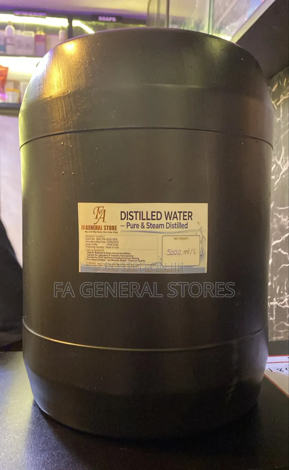 Distilled Water