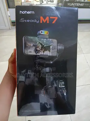 Hohem iSteady M7 Smartphone Gimbal Stabilizer With AI Tracking Sensor.