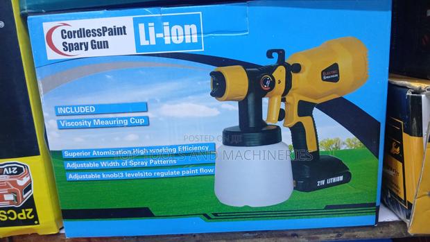 Cordless Paint Spray Gun - main view