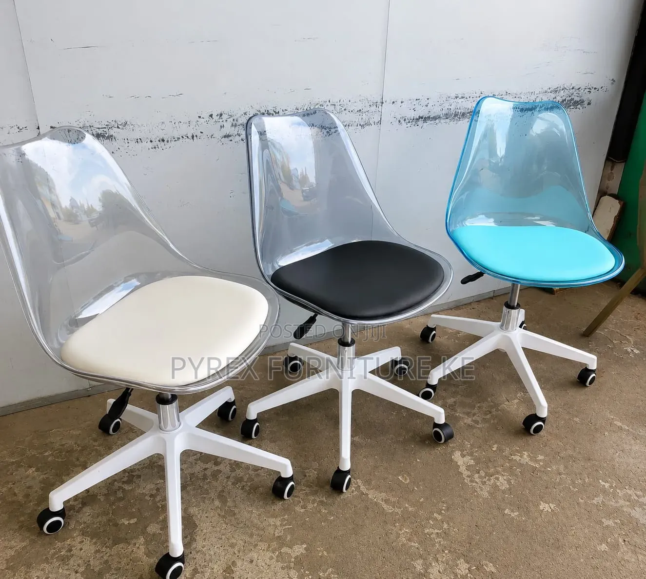 Padded Eames Chairs