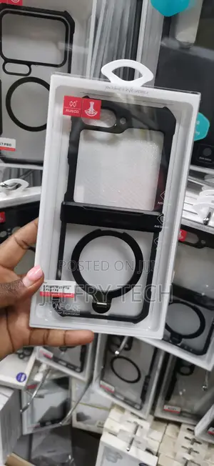 Xundd Shockproof Case With MagSafe Ring Stand for Galaxy Z Flip 6