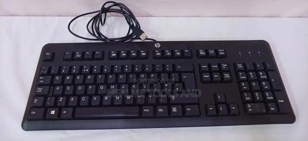 Ex-Uk HP Wired Standard Keyboard