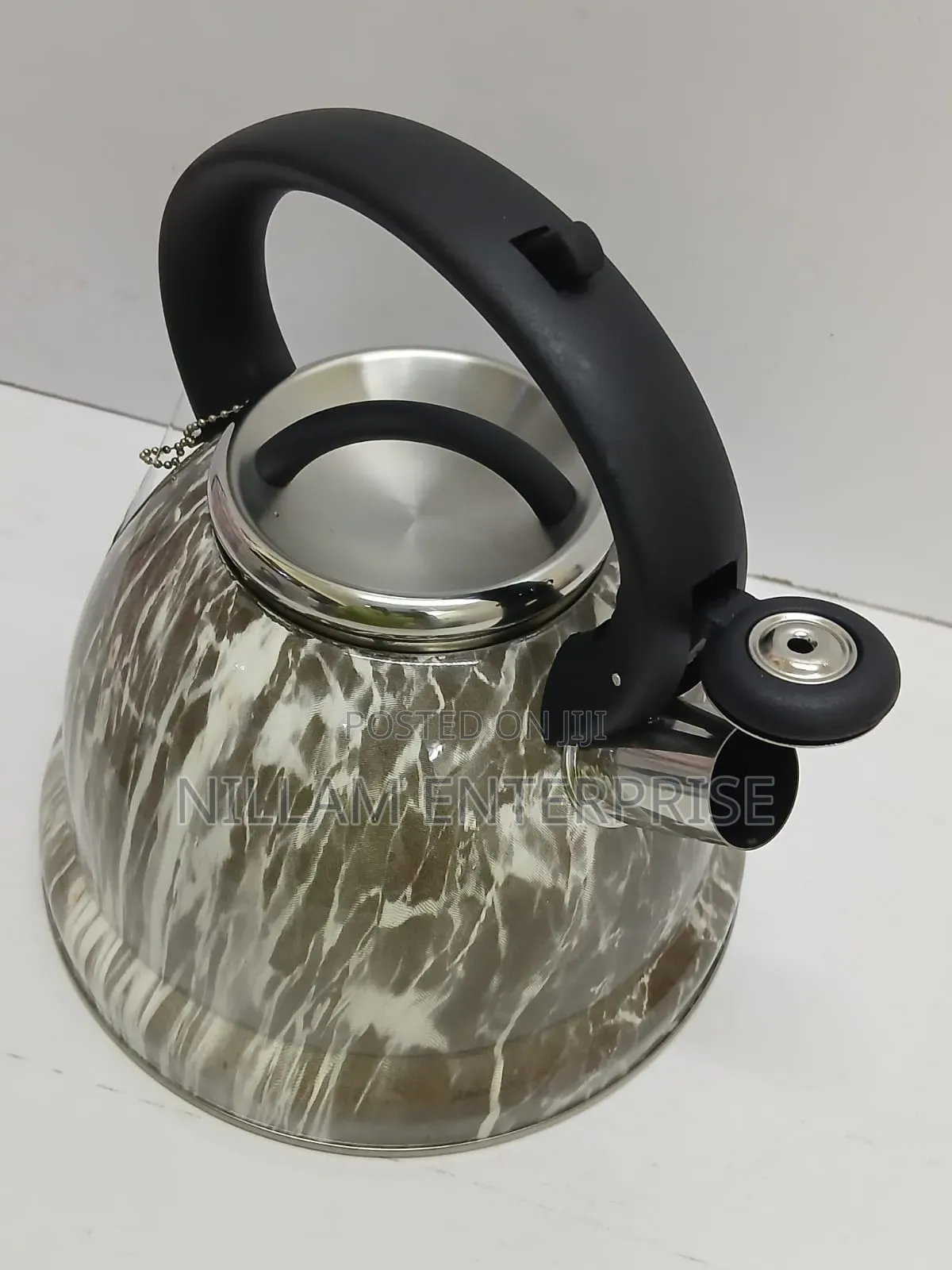 3.5 Marble Whistling Stainless Steel Kettle*
