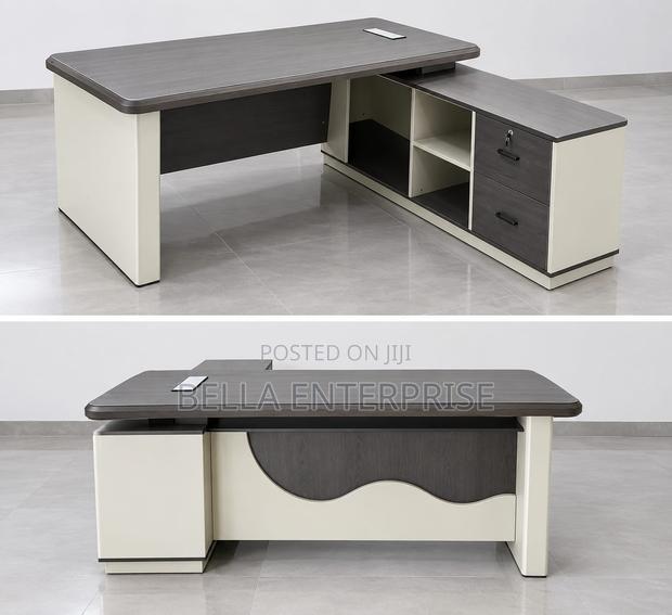 Executive Office Desk in 2 Sizes:1.6m at 49,550/- 1.8m at 53,550/-