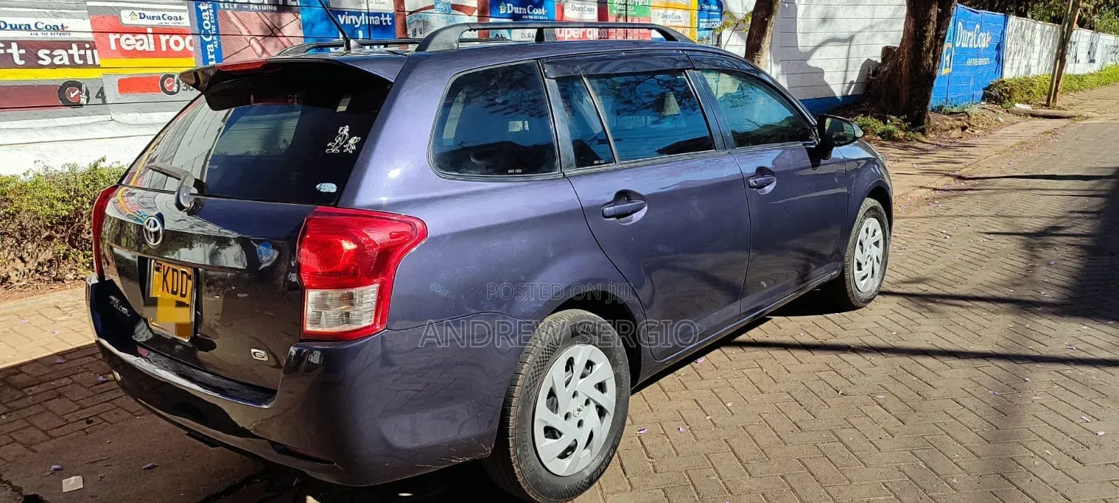 Toyota Corolla Fielder 2014 Blue