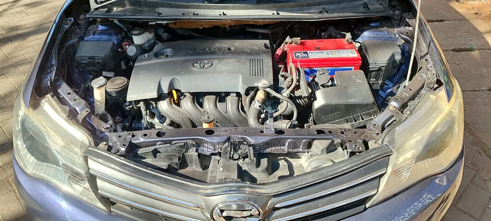Toyota Corolla Fielder 2014 Blue