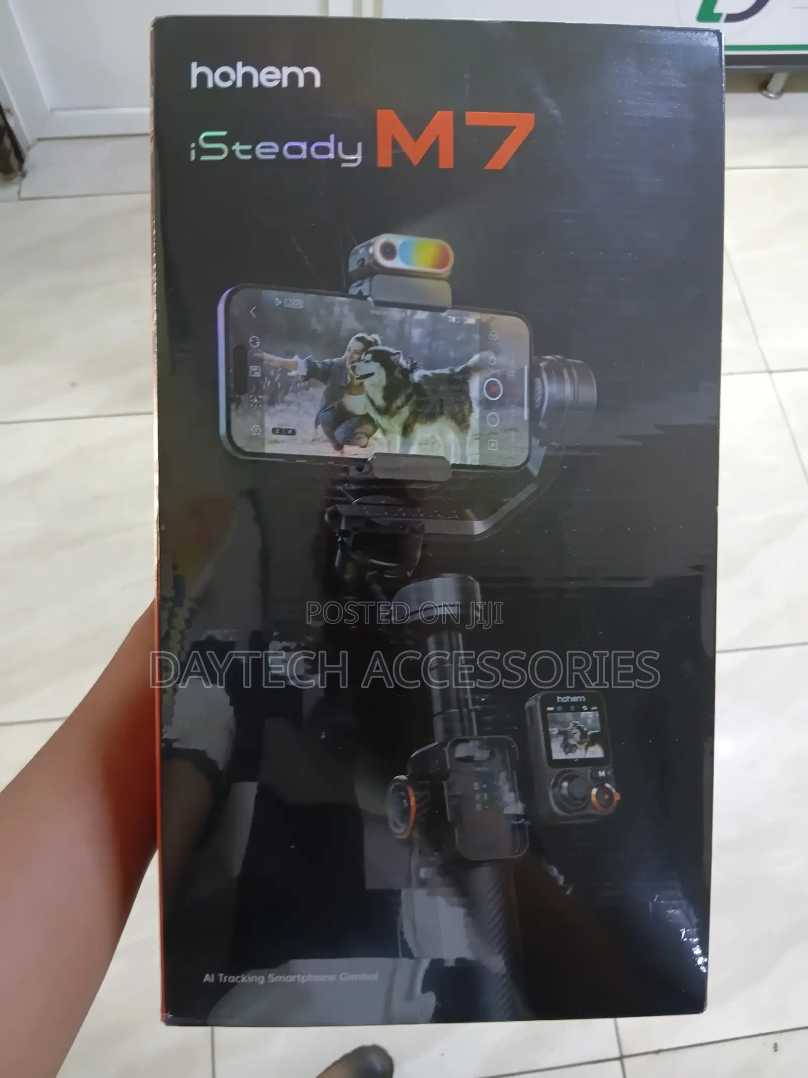 Hohem iSteady M7 AI Stabilizer 3-Axis Phone Gimbal Stabilizer.
