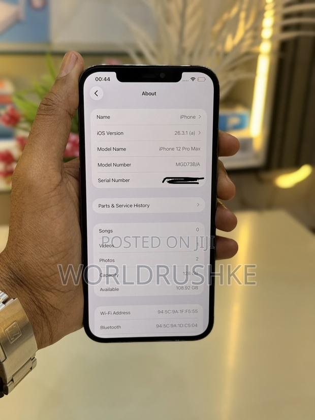 Apple iPhone 12 Pro Max 128 GB Black - thumbnail 4