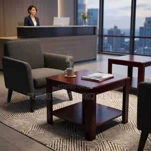 Coffee Table : Square Mahogany Coffee Table
