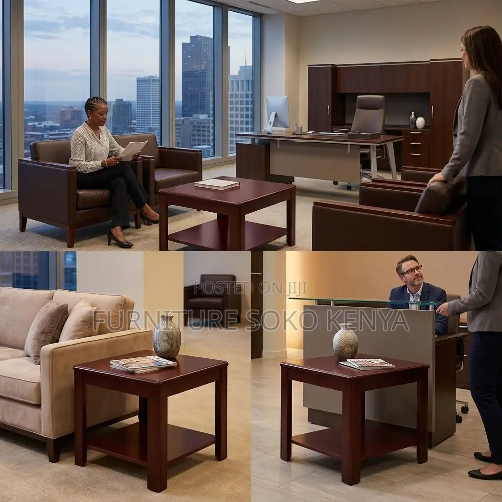 Coffee Table : Square Mahogany Coffee Table