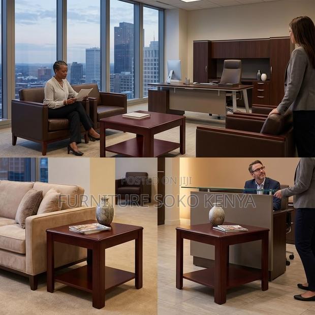 Coffee Table : Square Mahogany Coffee Table - thumbnail 6