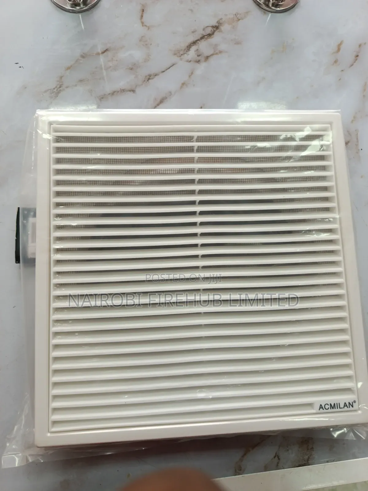 Louvred Ventilation Grill 8 Inches