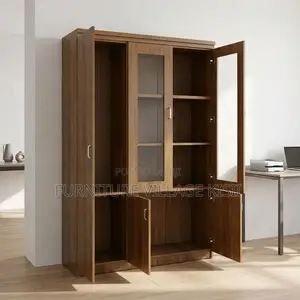 3-Doored Wooden Office/ Home Cabinet