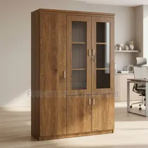 3-Doored Wooden Office/ Home Cabinet