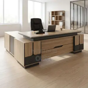 Office Desk : Executive 200CM L Shaped Desk.