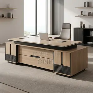 Office Desk : Executive 200CM L Shaped Desk.