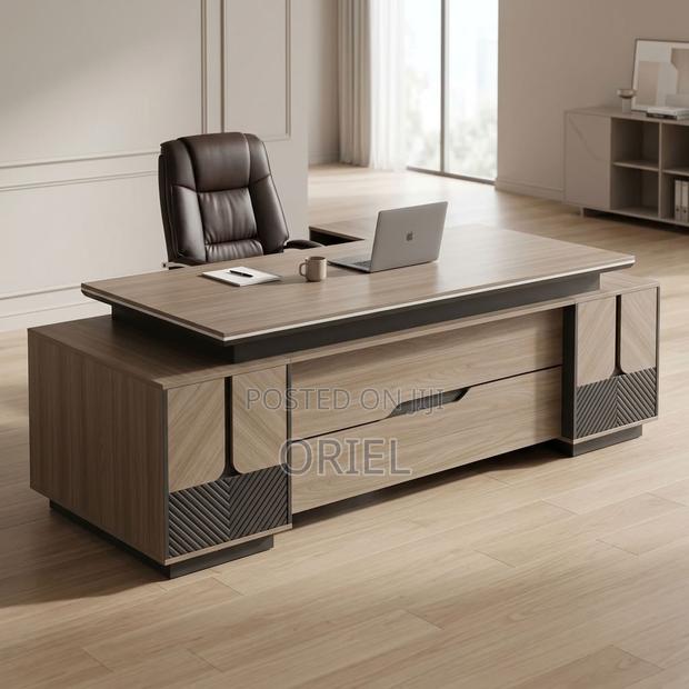 Office Desk : Executive 200CM L Shaped Desk. - thumbnail 5