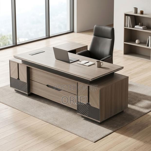 Office Desk : Executive 200CM L Shaped Desk. - thumbnail 6