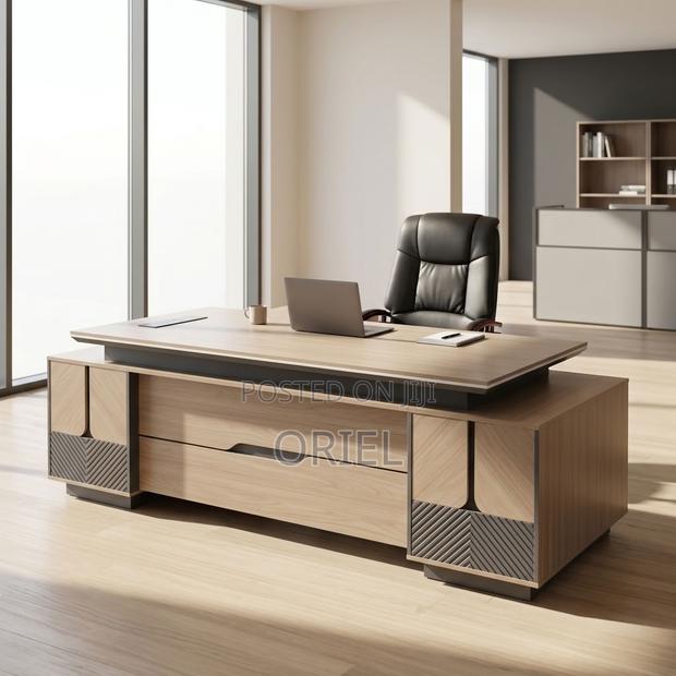 Office Desk : Executive 200CM L Shaped Desk. - thumbnail 8