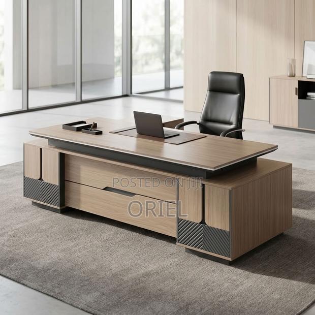 Office Desk : Executive 200CM L Shaped Desk. - thumbnail 10
