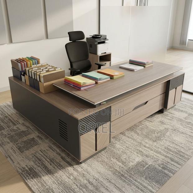 Office Desk : Executive 200CM L Shaped Desk. - thumbnail 13