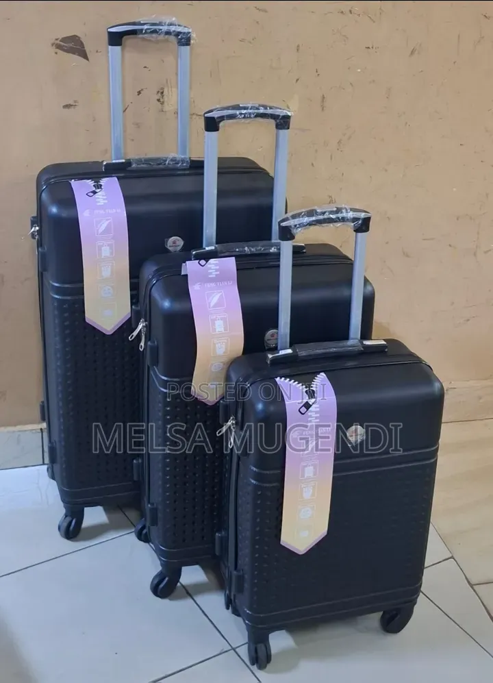 Luxurious 3 in 1 Travel Suitcase Set