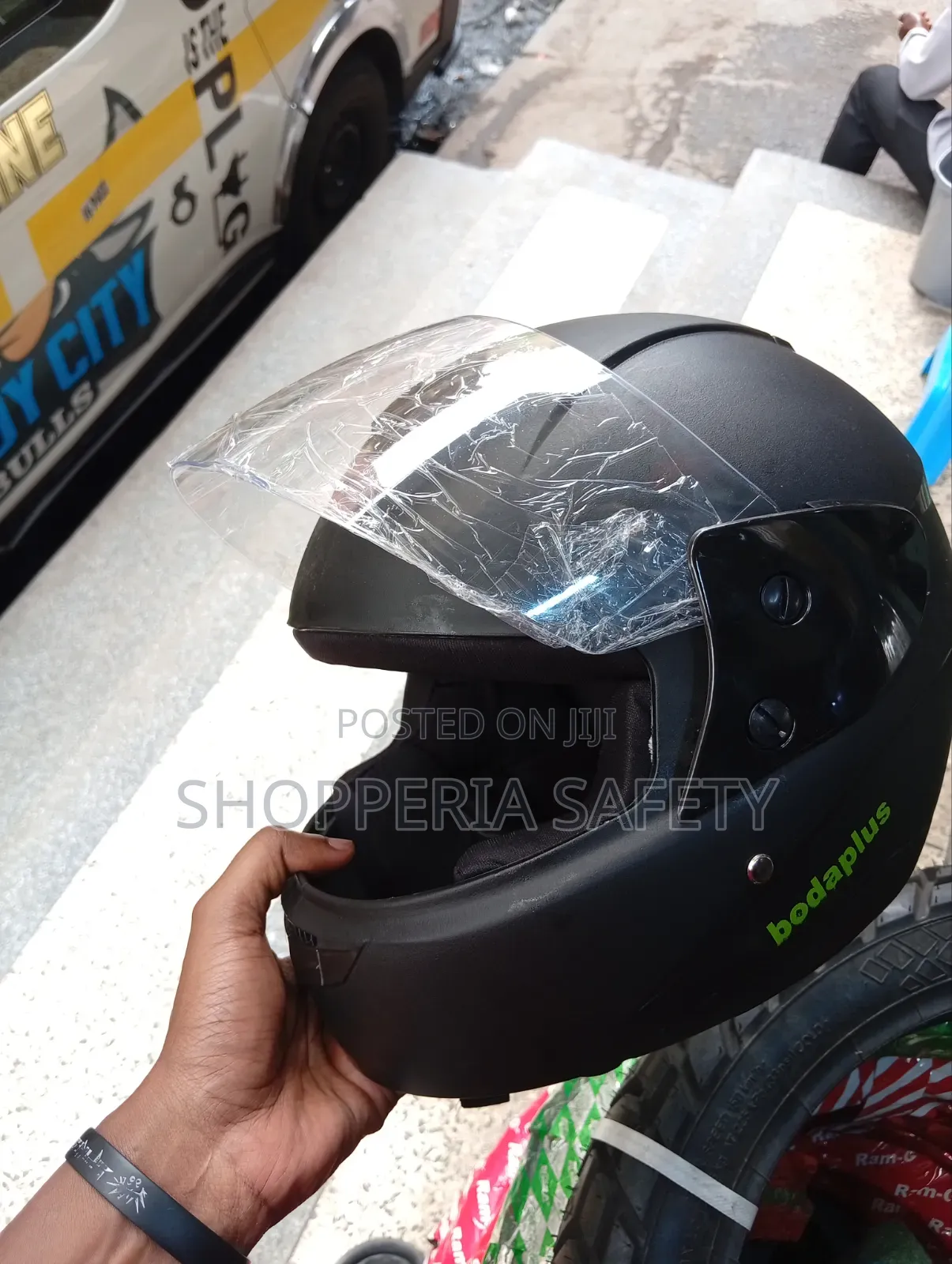 Rider's Helmet