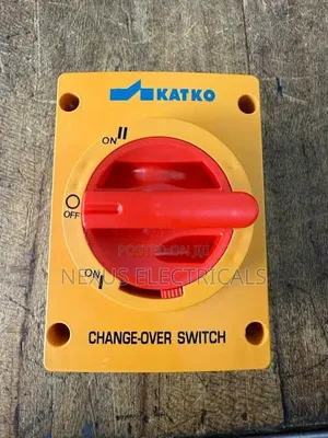 Katko Change-Over Switch 63A. Rotary Manual Transfer Switch