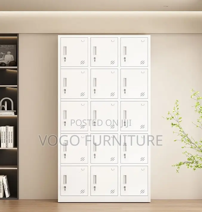 Office Locker; 15 Compartment Office Storage Locker Cabinet