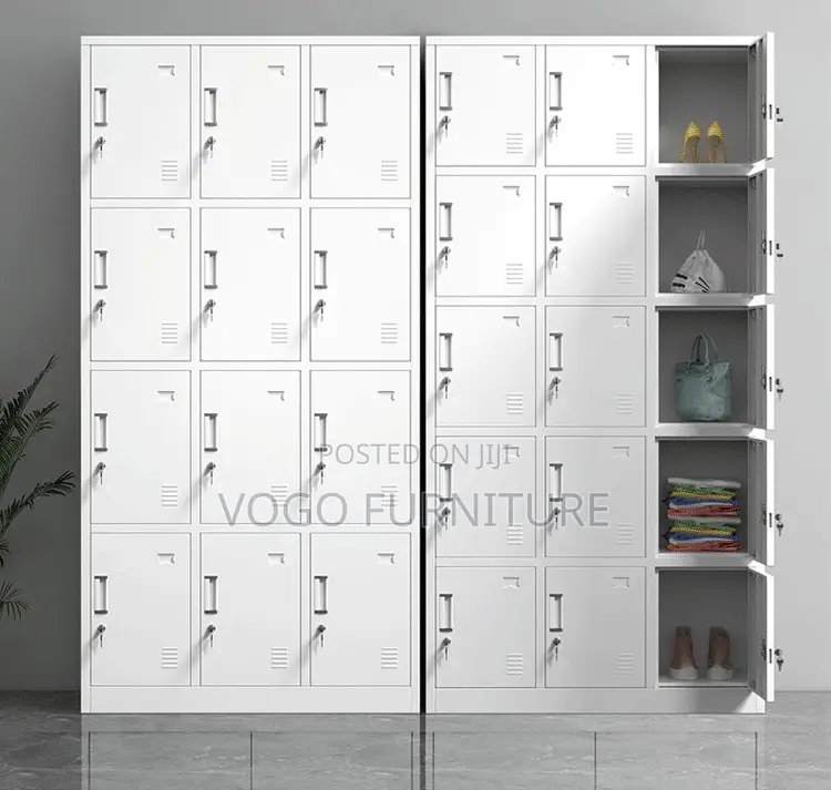 Office Locker; 15 Compartment Office Storage Locker Cabinet