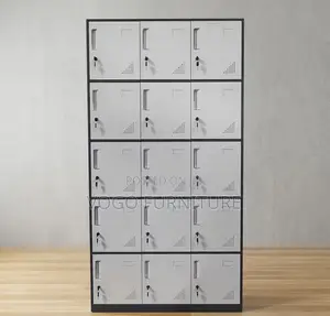 Office Locker; 15 Compartment Office Storage Locker Cabinet
