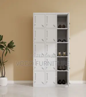 Office Locker; 15 Compartment Office Storage Locker Cabinet